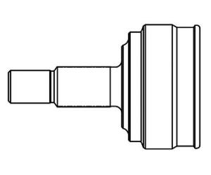 GSP 812028 Jeu de joints, arbre de transmission