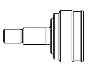GSP 834007 Jeu de joints, arbre de transmission