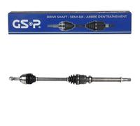 GSP Arbre de transmission Avant Droite Denture extérieure, côté roue: 23 Longueur: 893 mm pour RENAULT Clio III 3/5 portes (BR0/1, CR0/1) 250625