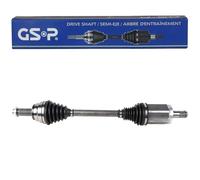 GSP Arbre de transmission Avant Gauche Denture extérieure, côté roue: 30 Longueur: 663 mm pour BMW X5 (E70) 201110