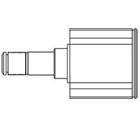 GSP Jeu de joints d'arbre d'entraînement 617001 - Compatible FIAT Cinquecento, Punto, Seicento/600