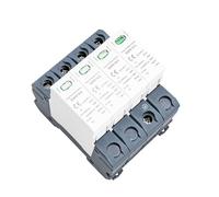 GSP9 12.5KA T1 + T2 SPD 4P 3P + NPE parasurtenseur 275VAC boite: 7/12.5KA dispositif de parafoudre domestique 1 pièces(3P NPE 12.5KA 275VAC)