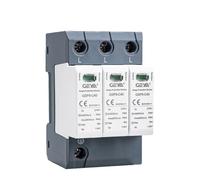 GSP9 40KA SPD 3P AC275V AC385V 400V 440V Din Rail maison parafoudre protection protection basse tension dispositif parafoudre(3P AC400V 40KA)