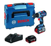 GSR 18V-60 C Professional Perceuse Visseuse Brushless dans L-Boxx avec 2 Batteries ProCORE18V 4, 0 Ah Li-Ion