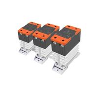 GSR2-1 Solid State Relay Din Rail Single Phase With Heat Sink 10A-120A DC Control AC DC Control DC AC Control AC AUOQKQUT(AC to AC,GSR2-1-60A)