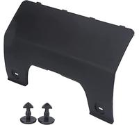 GSRECY Cache crochet de barre de remorquage pour pare-chocs arrière, Accessoire Remorque Voiture, compatible avec Land Rover Discovery 3 4 LR3 2005-2009 LR4 2010-2012, DPO500011PCL