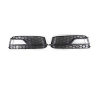 GSRECY Pour A5 S-Line S5 2013-2016 Pare-chocs avant Antibrouillard Grill Grille Cover Trim Pair Trim (Black Trim)