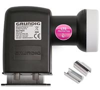 GSS Double tête LNB pour parabole satellite numérique 2 récepteurs, TV et TV Avec filtre LTE Full HD, 4K, HDTV, 0,1 dB 2 voies Protection contre les intempéries Résistant au froid et à la