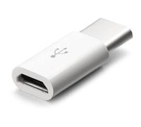 GSTORE-Adaptateur USB type C vers Micro USB, USB type C-Mirco USB Femelle, Blanc
