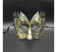 GSUYUHUPO Wenyou Masque de bal en dents de scie Style antique chinois Hanfu pour homme