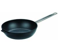 GSW 1632 Gastro Poêle Traditionnelle en Titane avec poignée en Acier Inoxydable 24 cm