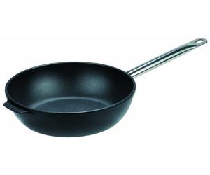GSW 1632 Gastro Poêle Traditionnelle en Titane avec poignée en Acier Inoxydable 24 cm