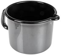 GSW 255141-Black Star Pot à Lait, émail, Professionnel, Noir, 14 cm
