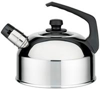 GSW 648127 Classic Bouilloire 2,5 L, Acier Inoxydable, Argent, 20 cm, 2 unités