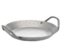 GSW 859035 Gastro Traditionnel poêle en Fer forgé 2 poignées avec poêle, 28 cm