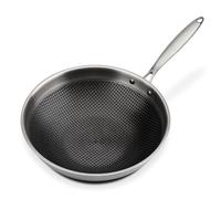 GSW 868402 Poêle-Wok Asia avec couvercle en verre- ⌀32 cm