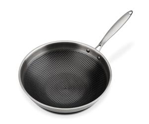 GSW 868402 Poêle-Wok Asia avec couvercle en verre- ⌀32 cm