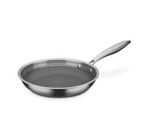 GSW 868518 Inoxxa Black, Poêle à frire avec structure en nid d'abeille - ⌀24 cm