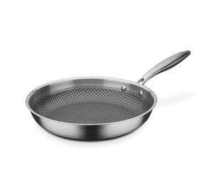 GSW 868525 Inoxxa Black, Poêle avec structure en nid d'abeille - ⌀28 cm