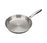 Gsw 975346 - Poele Pro Inoxaal Plus Tri-Ply - 28cm - Inox 1810 - Fond Nid D'abeille - Poignées Pro Rivetée