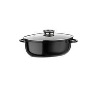 GSW Cocotte revetement Greblon a induction avec maniques - 10 l