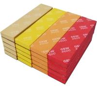 GSW Lot de 20 patins de ponçage en mousse