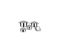 Gsw Meran - Batterie De Cuisine 9 Pieces En Acier Inoxydable - Tous Feux Dont Induction