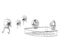 GSW Set de rangement pour salle de bain (Rangement 4 pièces, Set S)