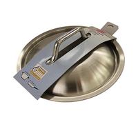 GSW Titana 133 Couvercle en Acier Inoxydable pour Faitout, Acier Inoxydable, Silver, 30 x 16 x 16 cm