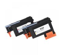 GSwReJ 2PCS Compatible C4900A C4901A Privure-tête Compatible avec OfficeJet Pro 8000 8500 8500A Imprimantes BK/Y C/M(2Pcs)