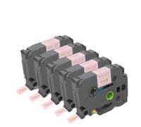 GSwReJ 5 pièces remplacent Les Rubans d'étiquettes en Ruban de Satin TZe sur TZe-R234 Blanc Compatible avec Les modèles d'imprimante d'étiquettes pour Le numéro de pièce TZe-R234