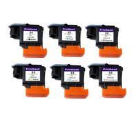 GSwReJ 85 et 84 Compatible COMPATHE PRINTHE Compatible avec DesignJet 30 90R 130 Modèles de tête d'impression remanufacturés C5019A C9420A C9421A C9422A C9423A C9424A(C9420A Cyan)