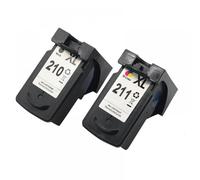 GSwReJ Cartouche d'encre de Remplacement Compatible avec Les modèles d'imprimante IP2700 IP2702 MP240 MP250 Compatible avec numéro de pièce PG210 CL211 XL