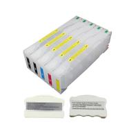 GSwReJ Cartouches à Encre de 700 ML Rechargeables compatibles avec Pro 7700 9700 7710 9710 avec Puce Comprend Une réinitialisation de Cartouche d'encre et Une réinitialisation de Maintenance