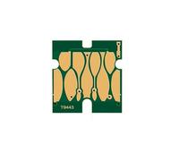 GSwReJ Chips d'arc compatibles Compatible avec Workforce Pro WF-C5290 WF-C5790 WF-C5210 WF-C5710 Imprimantes en Europe T944 T945 Auto-Reset Version