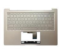 GSwReJ Clavier Disposition américaine Argent rétro-éclairé Compatible avec Air 13.3 Pouces 9Z ND7BW 001 MK10000005761 490 09U07 0D01