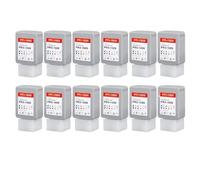 GSwReJ Ensemble de Cartouche Compatible à 12 Couleurs avec Encre Pigment complète Compatible avec ImagePrograf Pro-1000 imprimante 80 ML PFI-1000