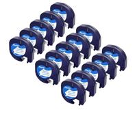 GSwReJ Ruban d'étiquettes en Plastique 91201, Compatible avec Les modèles d'imprimante LT-100H 91221 91331 91202 12267 91203 91204 91205 Compatible avec numéro de pièce 91201