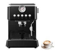 GSWWJG Machine à expresso avec buse vapeur, plusieurs modes et contrôle précis de la température, idéale pour le latte art et les baristas amateurs, réservoir d'eau amovible de 1,5 L.