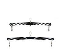 GSXLZ Barre De Tractions Accessoires de rangée de câbles de Barre en T, Accessoires d'entraînement Physique, Barre d'écartement Multi-Grip for Machine à câbles de Gymnastique à Domicile(77cm)