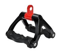 GSXLZ Barre De Tractions Barre d'entraînement Ergonomique à poignée parallèle en Forme de V, Traction latérale, Rotation à 360 °, câble de Gymnastique à Domicile, Accessoires de Machine(Black)