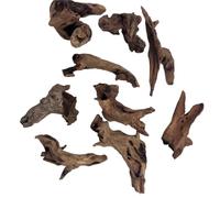 GSXLZ Bois Flotté Branche Branches de Bois 3/6/9 pièces, décoration de Micro-Paysage 5-10 cm, Petit Bois flotté for Aquarium, Ornements d'aquarium, Outil de décoration for la Maison(9PCS 5-10CM)