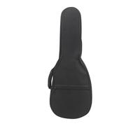 GSXLZ Housse Guitare Sac à Dos Noir for ukulélé hawaïen 4 Cordes, 21 Pouces, for Guitare, bandoulière Simple, étui Souple, Accessoires for Instruments de Musique
