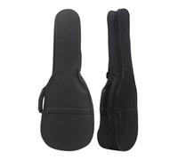 GSXLZ Housse Guitare Sac à Dos rembourré et imperméable de 21/23 Pouces, avec Poches, étui for Guitare à Quatre Cordes, Rangement épais en Tissu Oxford(21inch)