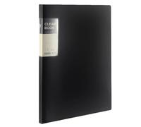 GSXLZ Porte Documents A3 Side-Entry Art Portfolio for Students - Painting Folder, Poster, Sketch Paper, Insert Pockets, Certificate Holder 20-60Pages(Black-40Pages)