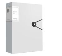 GSXLZ Porte Documents A4 100 Pockets 160/Sides Display Book Paper Document Holder, Business Presentation Book Presentation Folder(White-100 Pages)