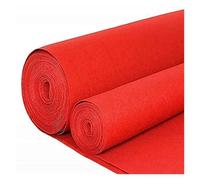 GSXLZ Tapis De Mariage Tapis de Mariage antidérapant, Doux et Moelleux, idéal for l'extérieur, Les cérémonies, Les fêtes, Les scènes et Les événements(Red,10m,1m)