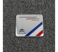 GSXOZCET Emblème Logo Voiture, pour Citroen C3 Picasso C4 AirCross C4 Cactus 2018-2024,Lettres Insigne Autocollant,Accessoires décoration Carrosserie,C