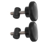 Gsycle 2pcs Pup Pup Pump Écrou pivotant et Bouton, Black Abs Abs Swivel Nut Remplacement Kit Pup Pump Pump Pièces pour Superpump SPX1600PN