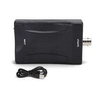 Gsycle Adaptateur Coaxial vers HDMI, Convertisseur BNC vers HDMI Adaptateur HDMI vers Coaxial Convertisseur RF vers HDMI Interface Multimédia HD vers Adaptateur Vidéo BNC pour Projecteur